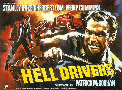 Hell Drivers film poster